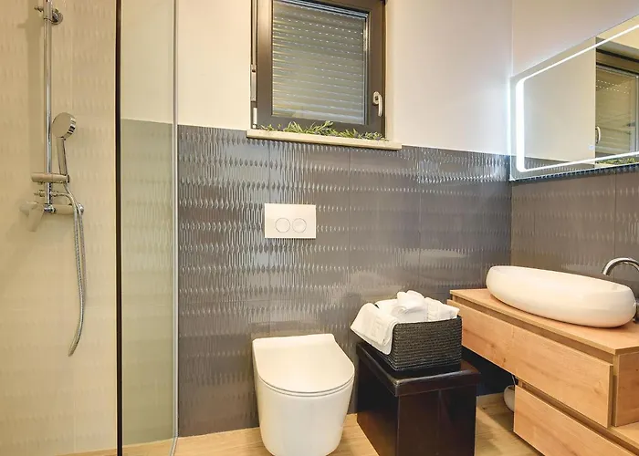 Вилла In With Pool And Sauna Ровинь